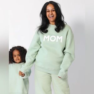 BTL The "MOM" Classic Crew Neck
Sweatshirt .